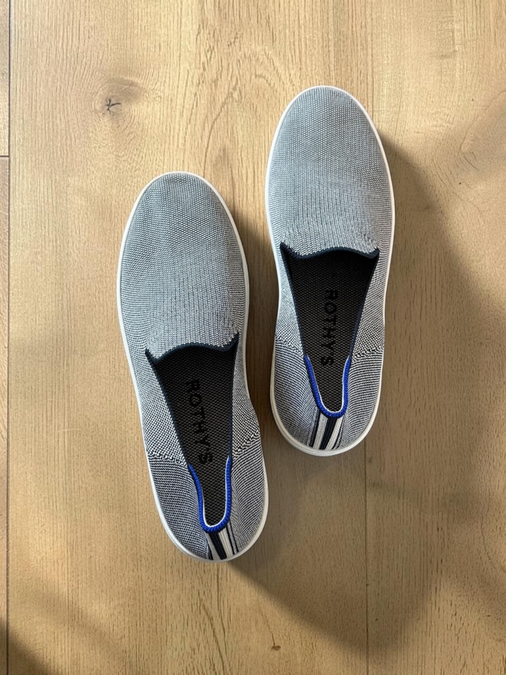 Rothy’s The Original Slip On Sneaker in Light Blue Women's Size 11